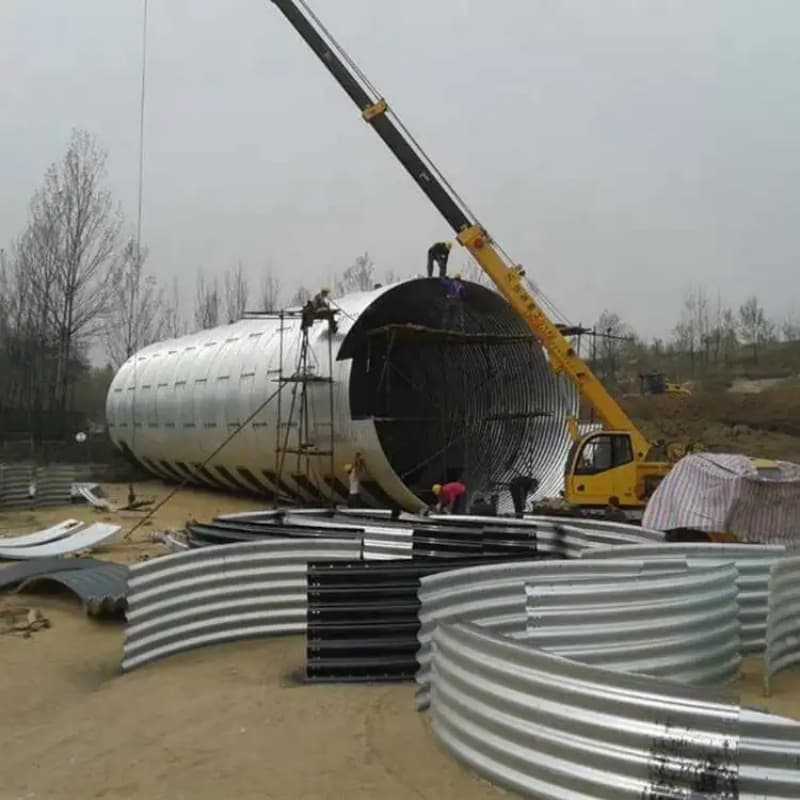 Corrugated Steel Arch Pipes Applications