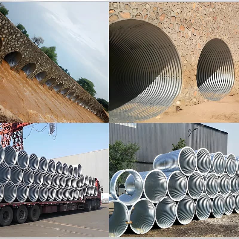 Corrugated Metal Arch Pipes