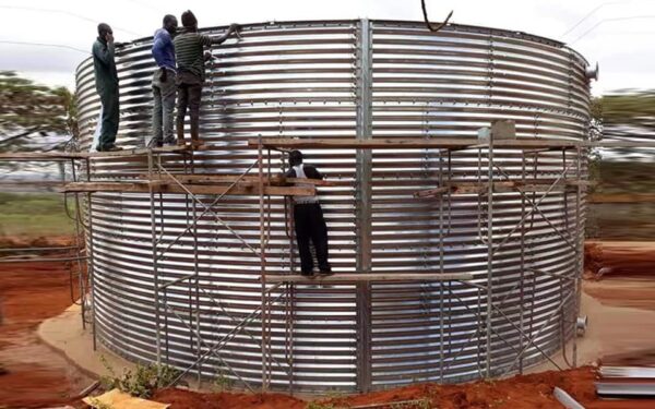 5000 gallon steel water tank - Image 4