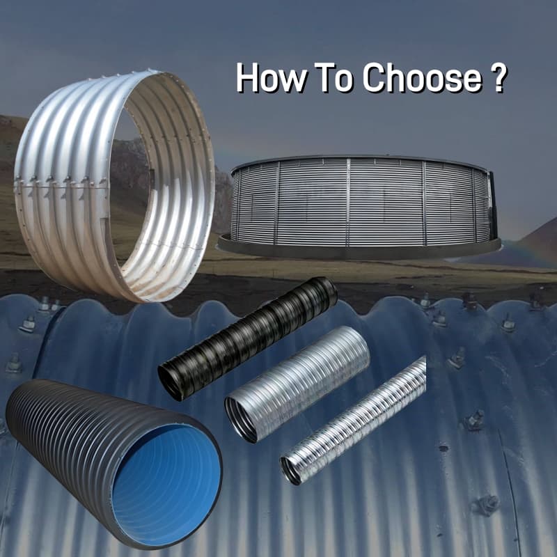 Corrugated Metal Pipes Selection Guide