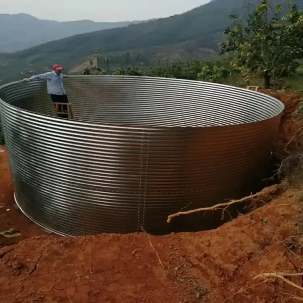 10000 gallon water tank galvanized - Image 4